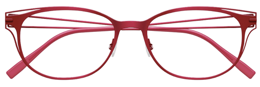 Lunettes clip Lunettes Personnalisables Rouge ruban Zenka Face&Cie 1 FC1MCS