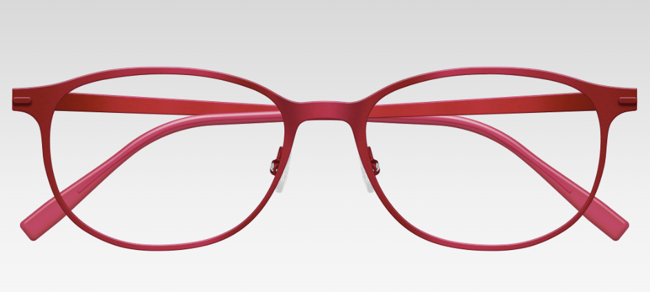 Lunettes clip Lunettes Personnalisables Rouge ruban Zenka Face&Cie 1 FC1MF