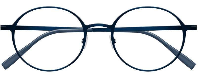 Zenka Lunettes Personnalisables Bleu marine Zenka Face&Cie 2 FC2M