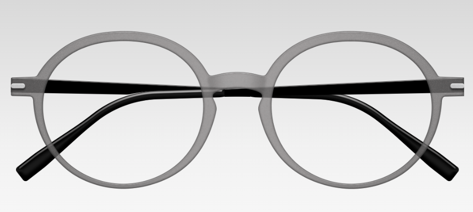 Zenka Lunettes Personnalisables Gris Givré Zenka Face&Cie 2 FC2D