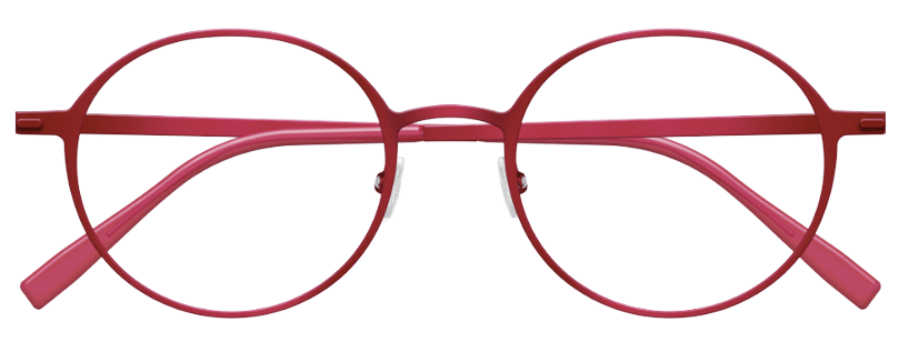 Zenka Lunettes Personnalisables Rouge ruban Zenka Face&Cie 2 FC2M